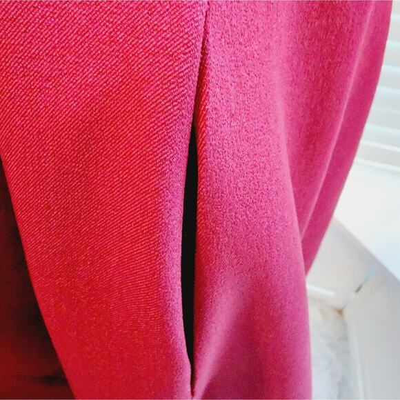 M.M. LAFLEUR NEW YORK BURGANDY SHIFT DRESS SIZE 1X - Picture 7 of 7